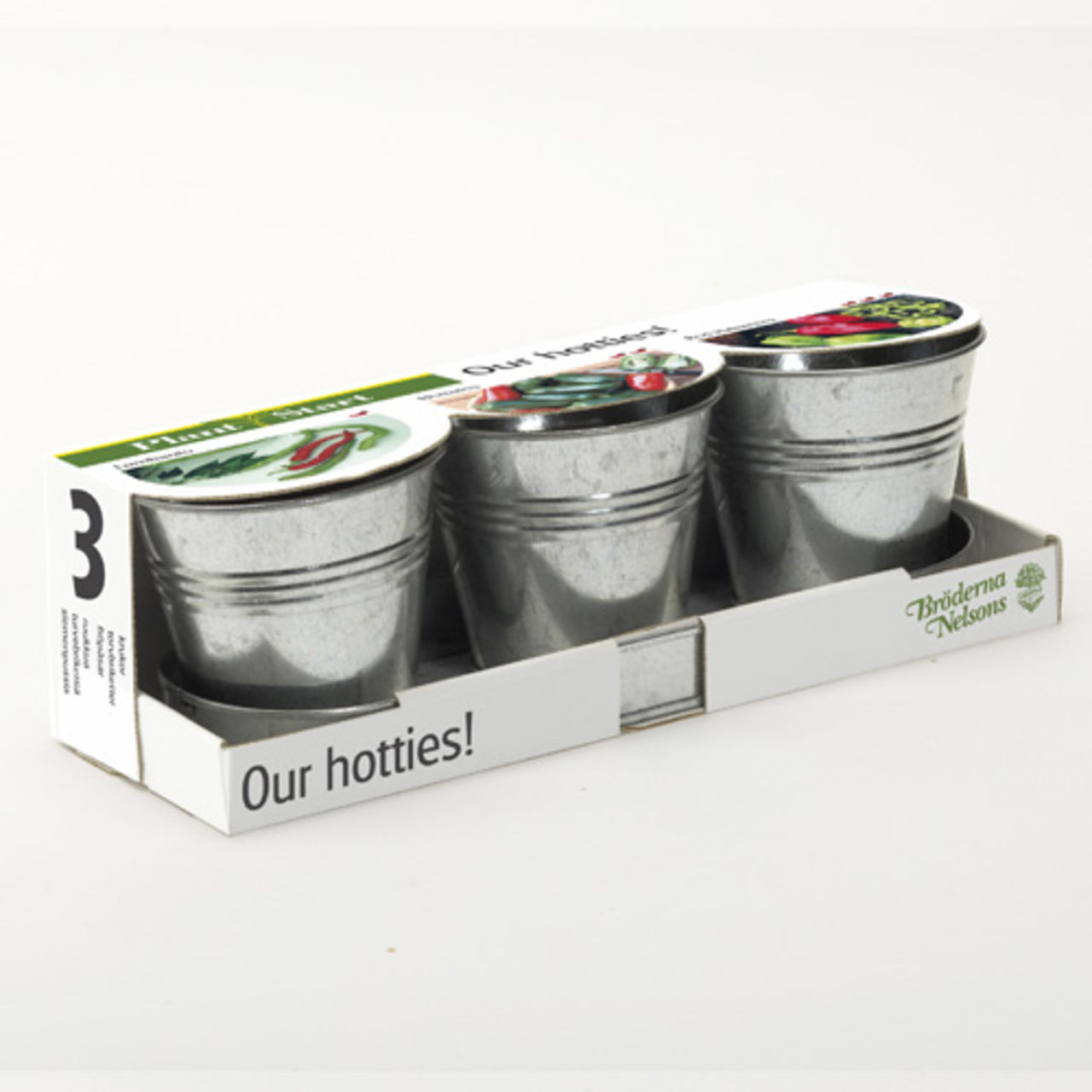 Snabbstarta vårodlingen med söta krukor från Nelsons