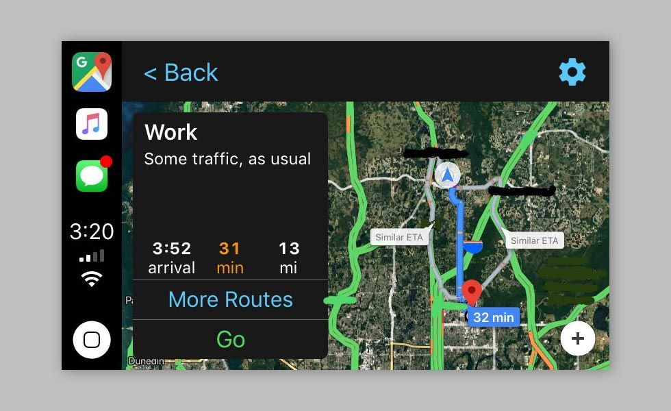 Google Maps med stöd för CarPlay är här