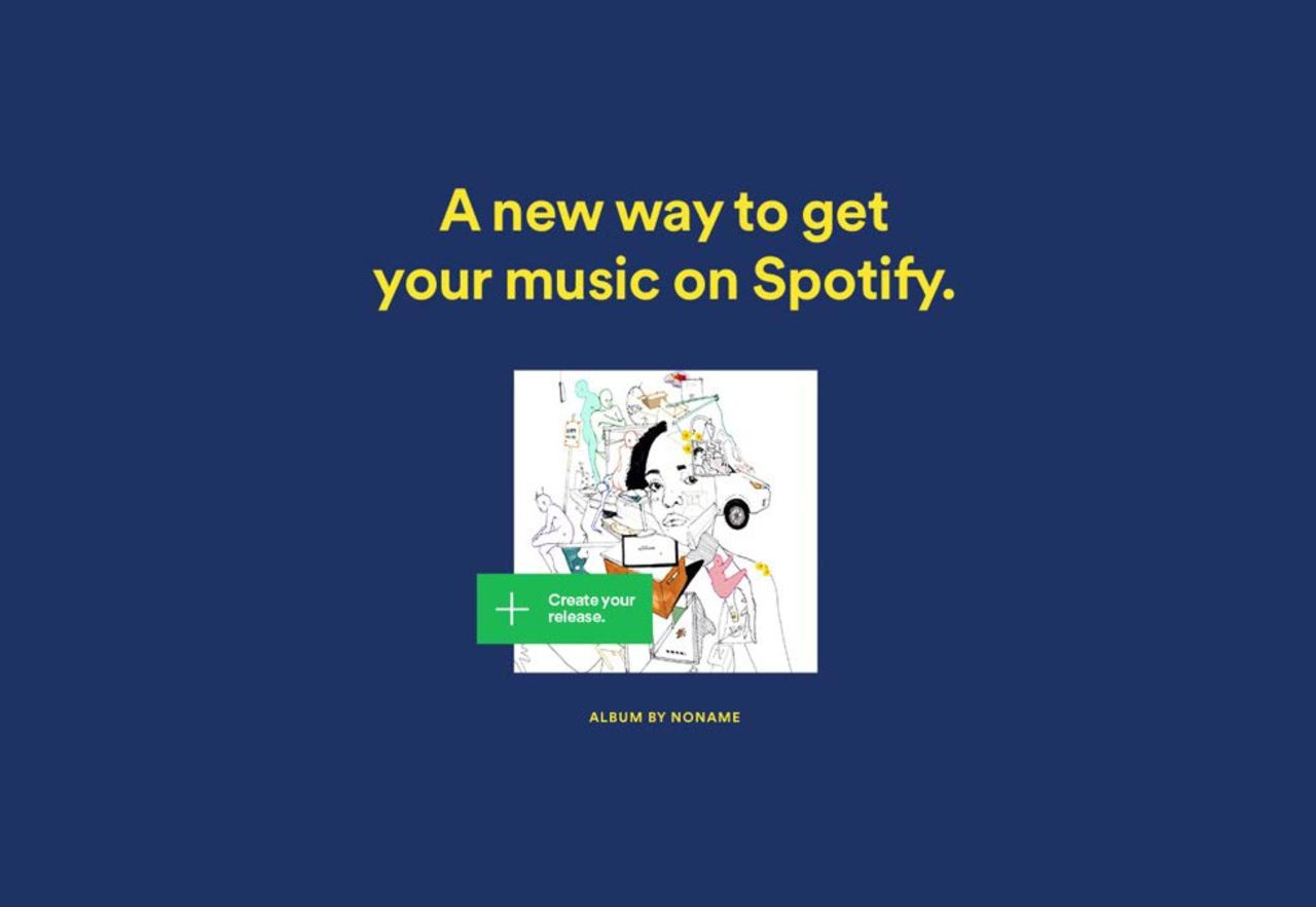 Nu kan artister ladda upp musik direkt på Spotify