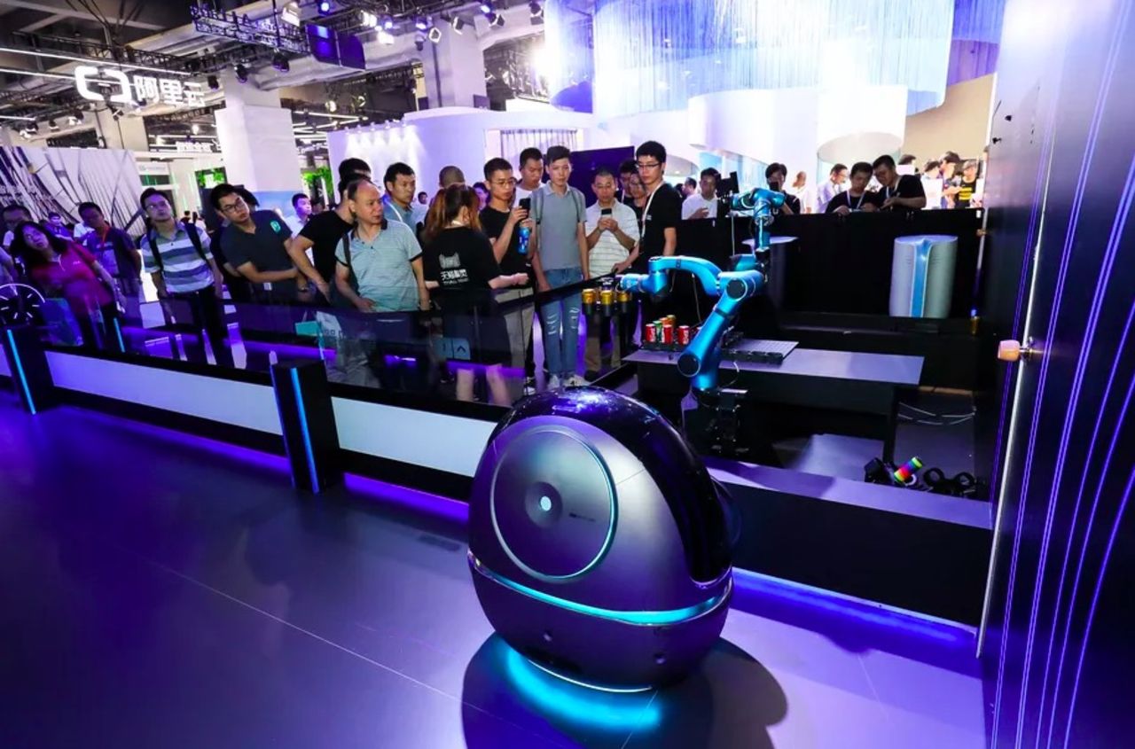 Alibaba har gjort en robot för hotell