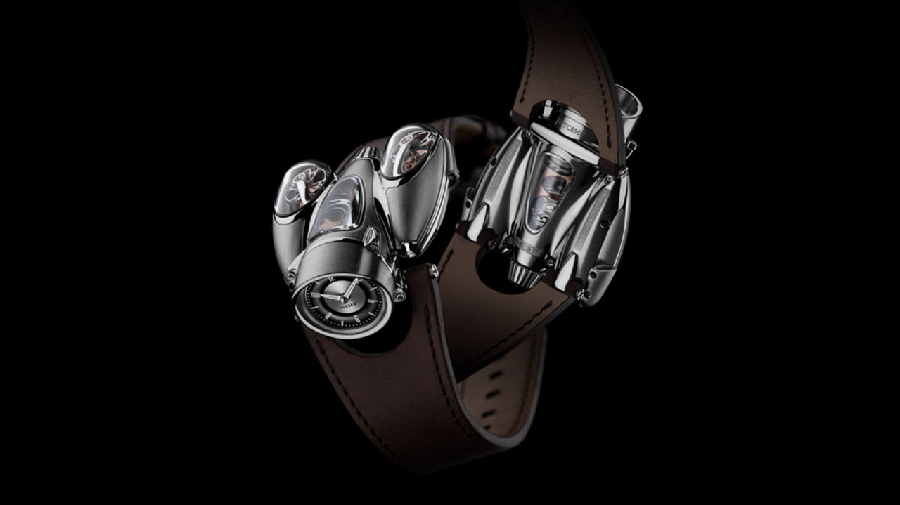 HM9 Flow är en klocka som ser ut som en raket