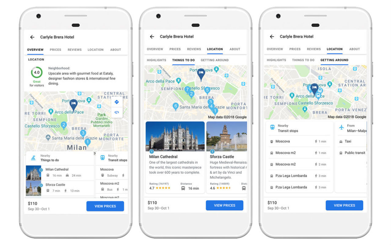 Google Trips blir en bättre reseplanerare