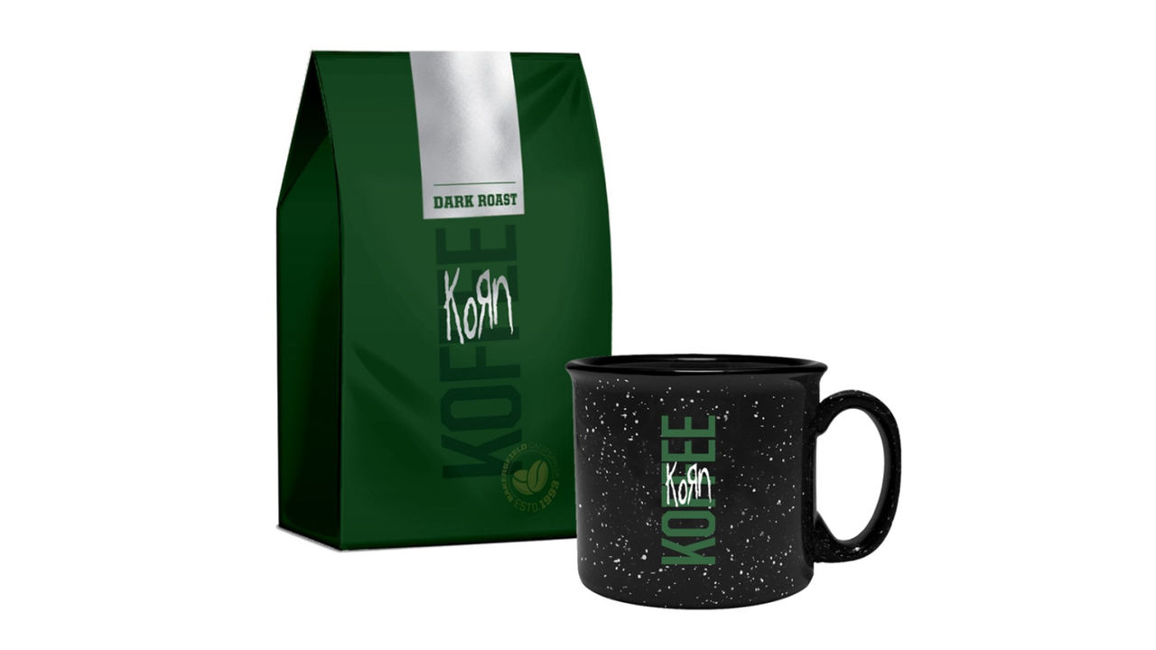 Metalbandet Korn har släppt kaffe