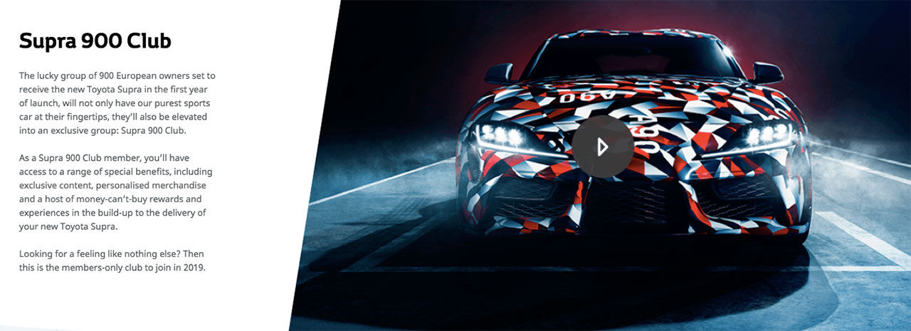 Nya Toyota Supra har premiär i Januari