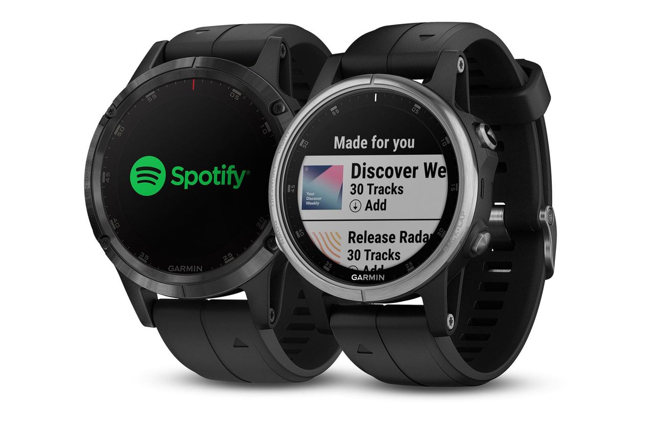 garmin fenix spotify