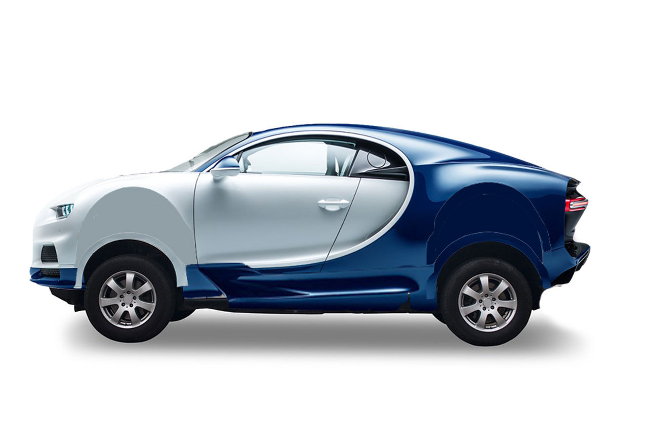 Bugatti funderar på hybrid-SUV