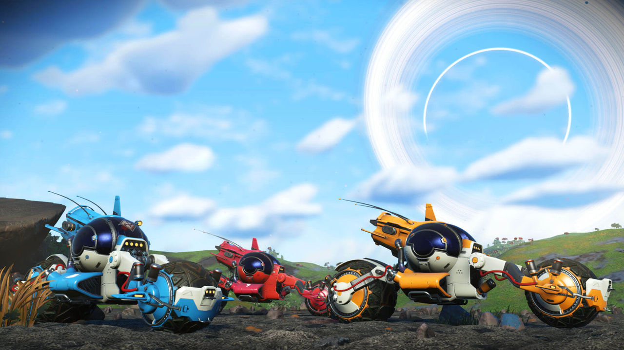 No Man's Sky får motorcyklar