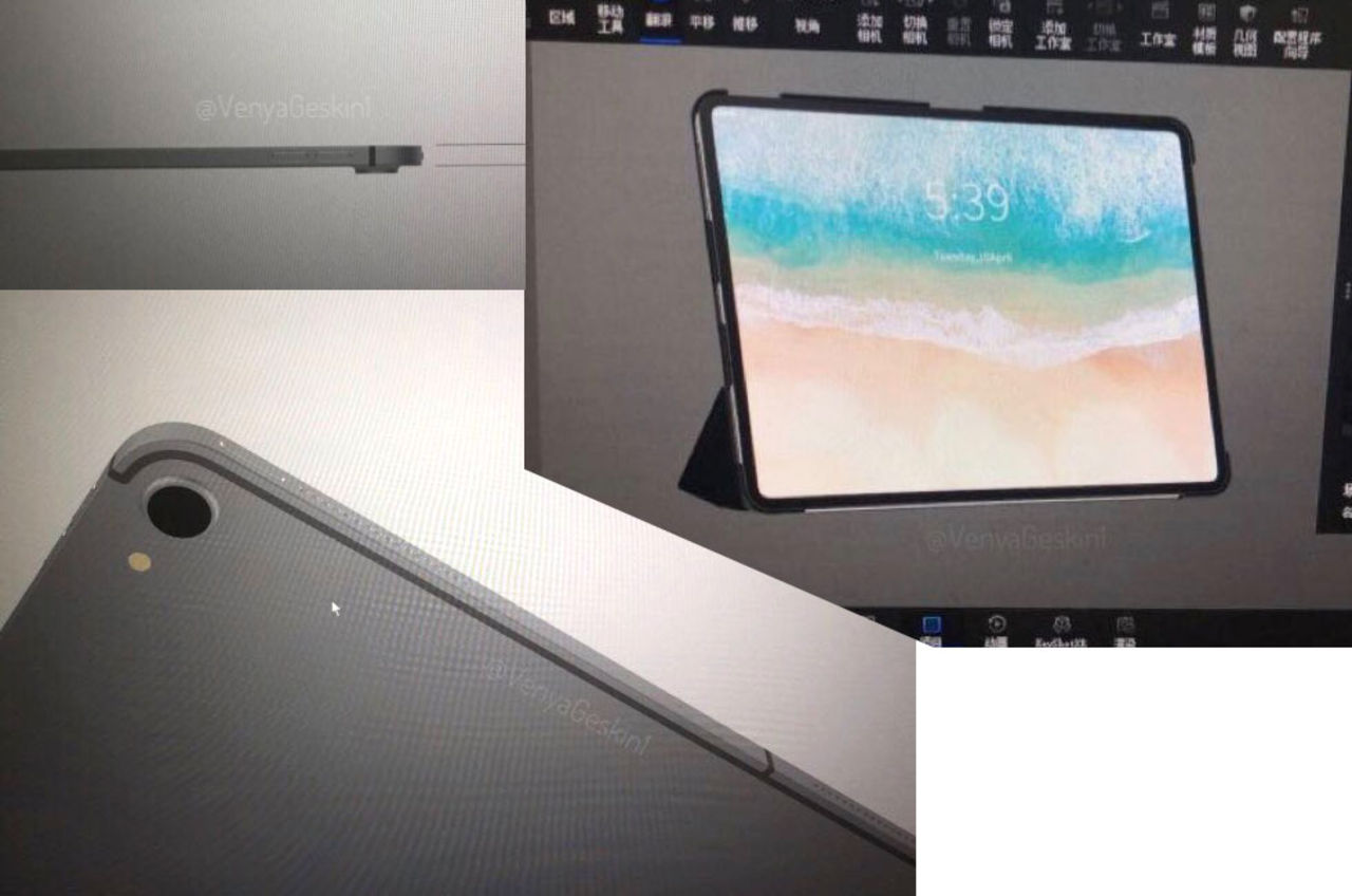 CAD-bilder på iPad Pro dyker upp