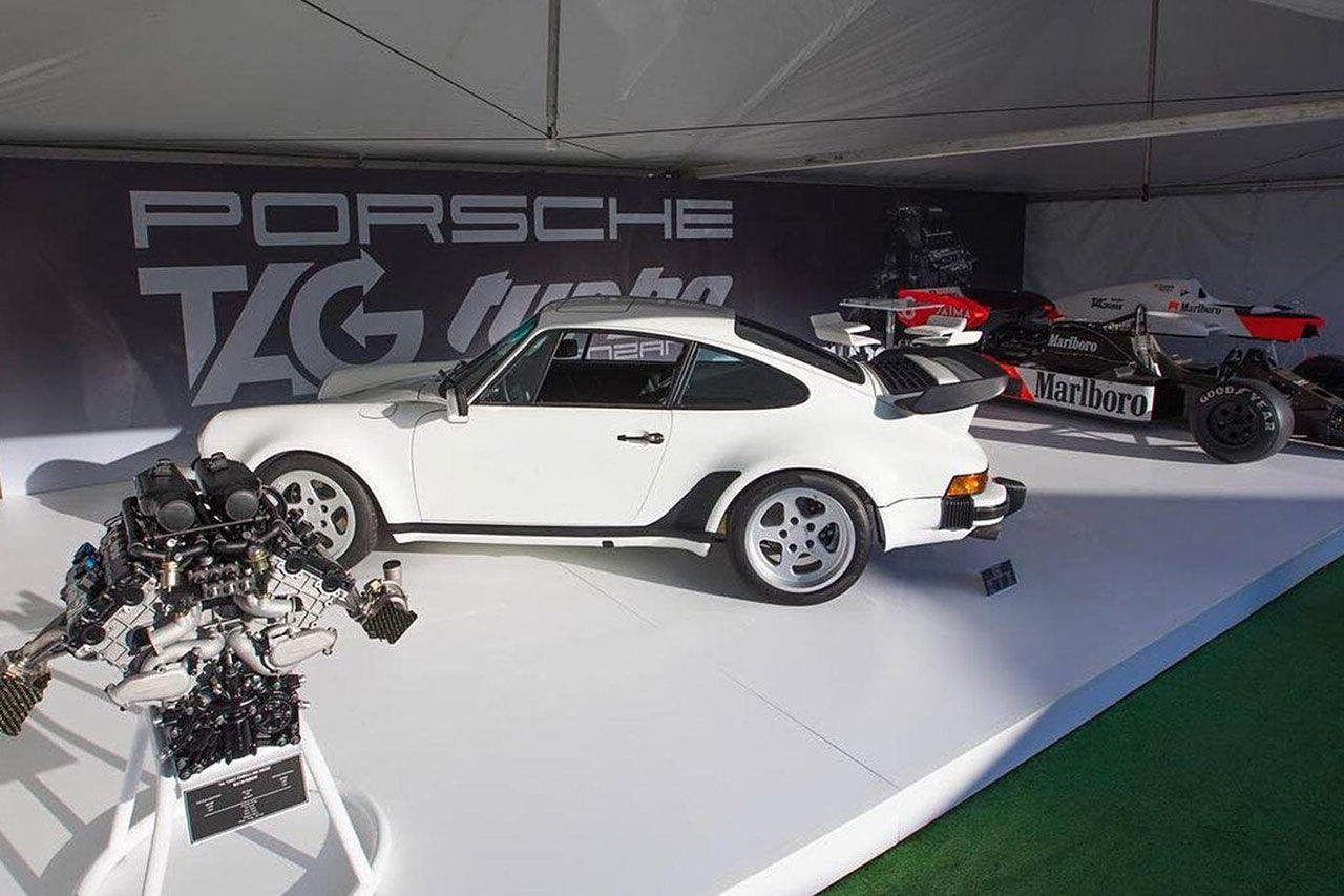 Klassiska Porsche 930 får F1-motor