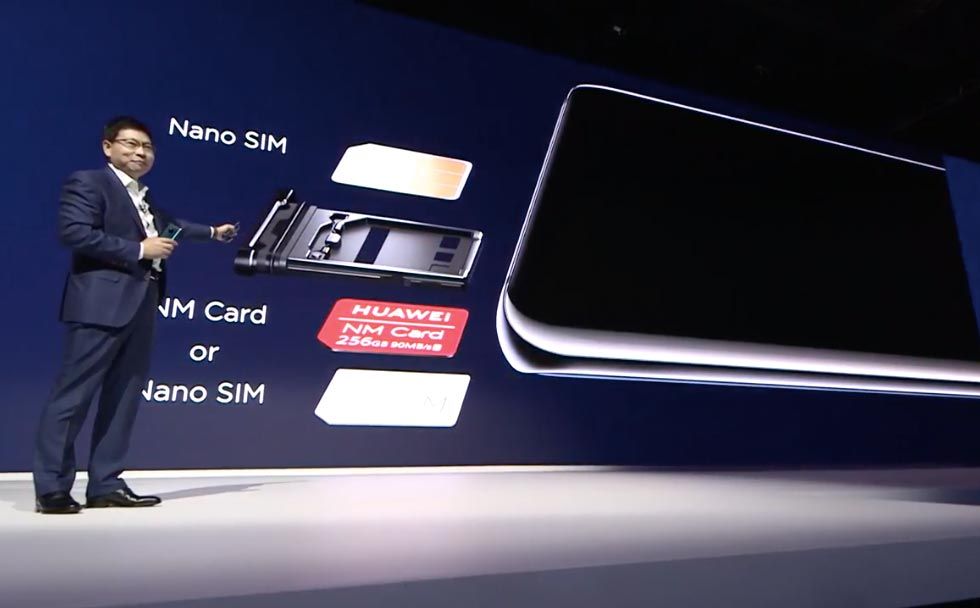 Huawei hittar på nytt minneskortformat