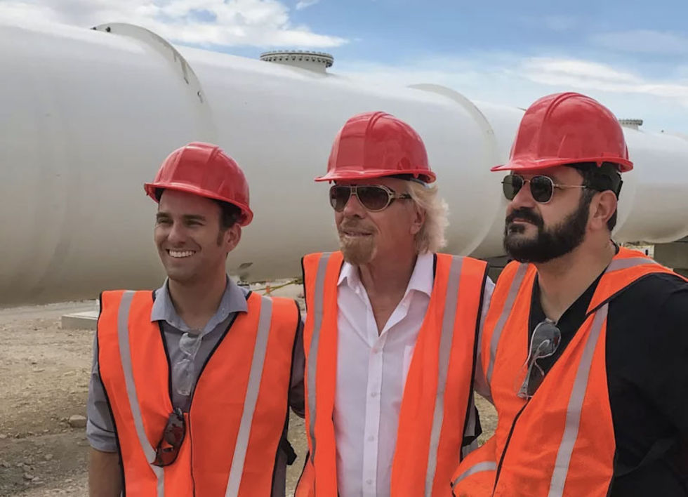 Richard Branson lämnar styrelsen för Virgin Hyperloop One
