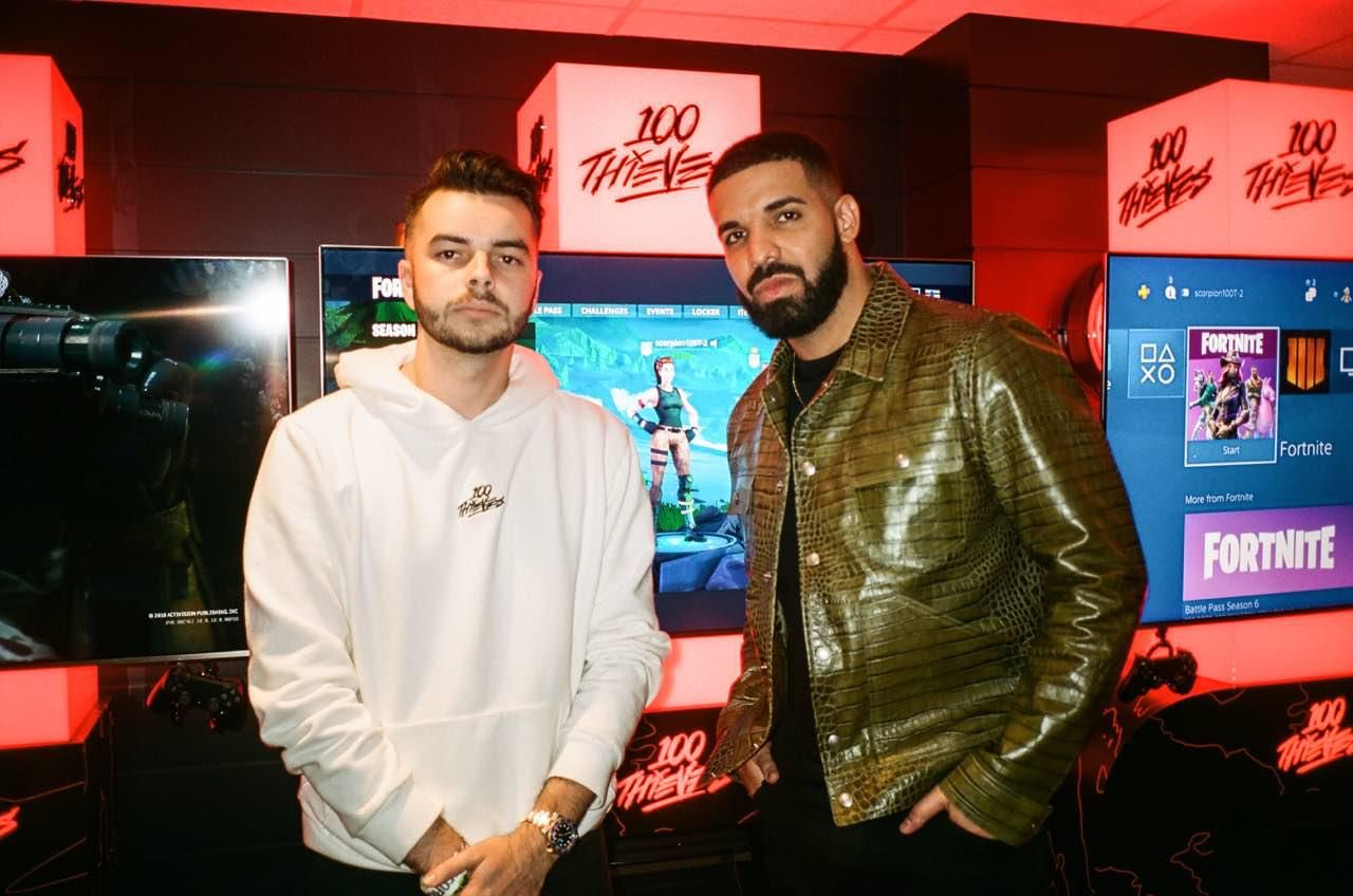 Drake köper in sig i esport-organisationen 100 Thieves