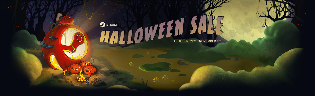 Steams Halloween-rea har nu dragit igång