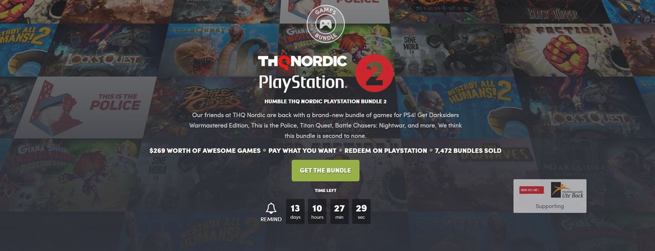 Fynda PS4-spel i ny Humble Bundle