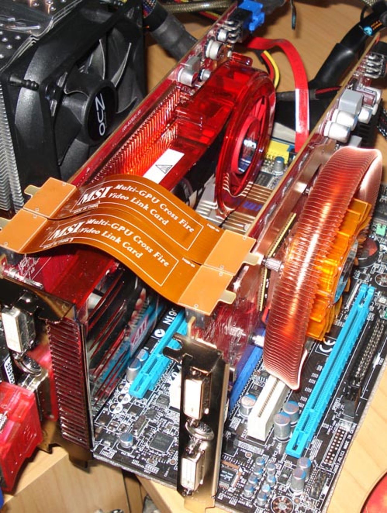 Blanda olika Radeonkort