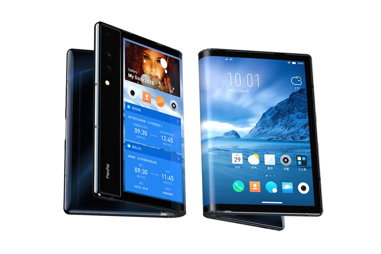 FlexPai är världens första telefon med vikbar skärm