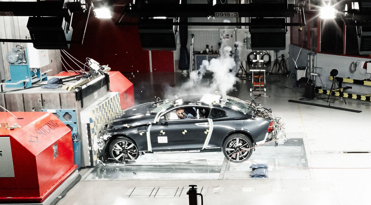 Polestar har krocktestat 1