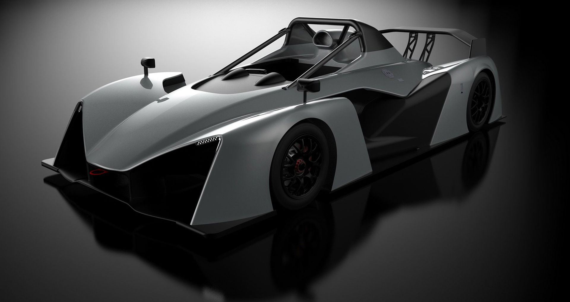 Revolution Racecars visar banbil i kolfiber