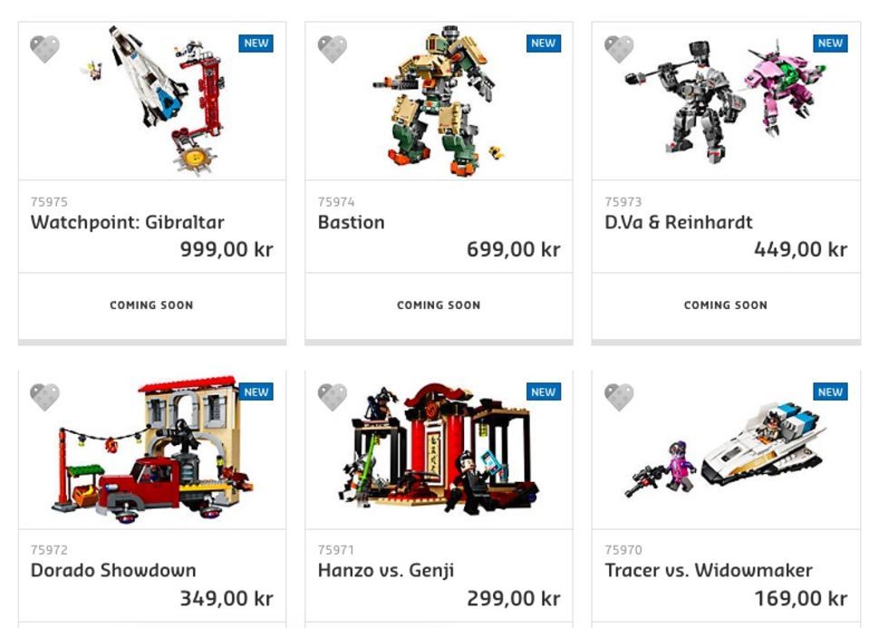En närmare titt på Overwatch i LEGO