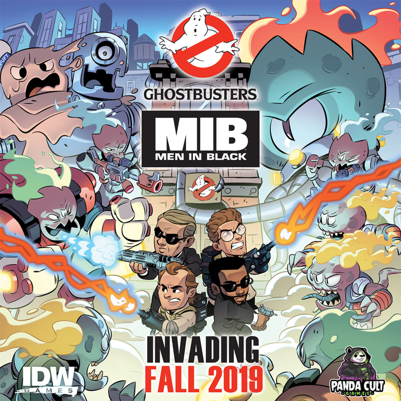 Ghostbusters och Men in Black i nytt brädspel