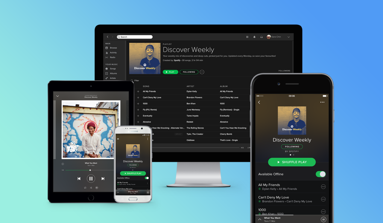 Snart kommer Spotify Connect till gratisanvändarna