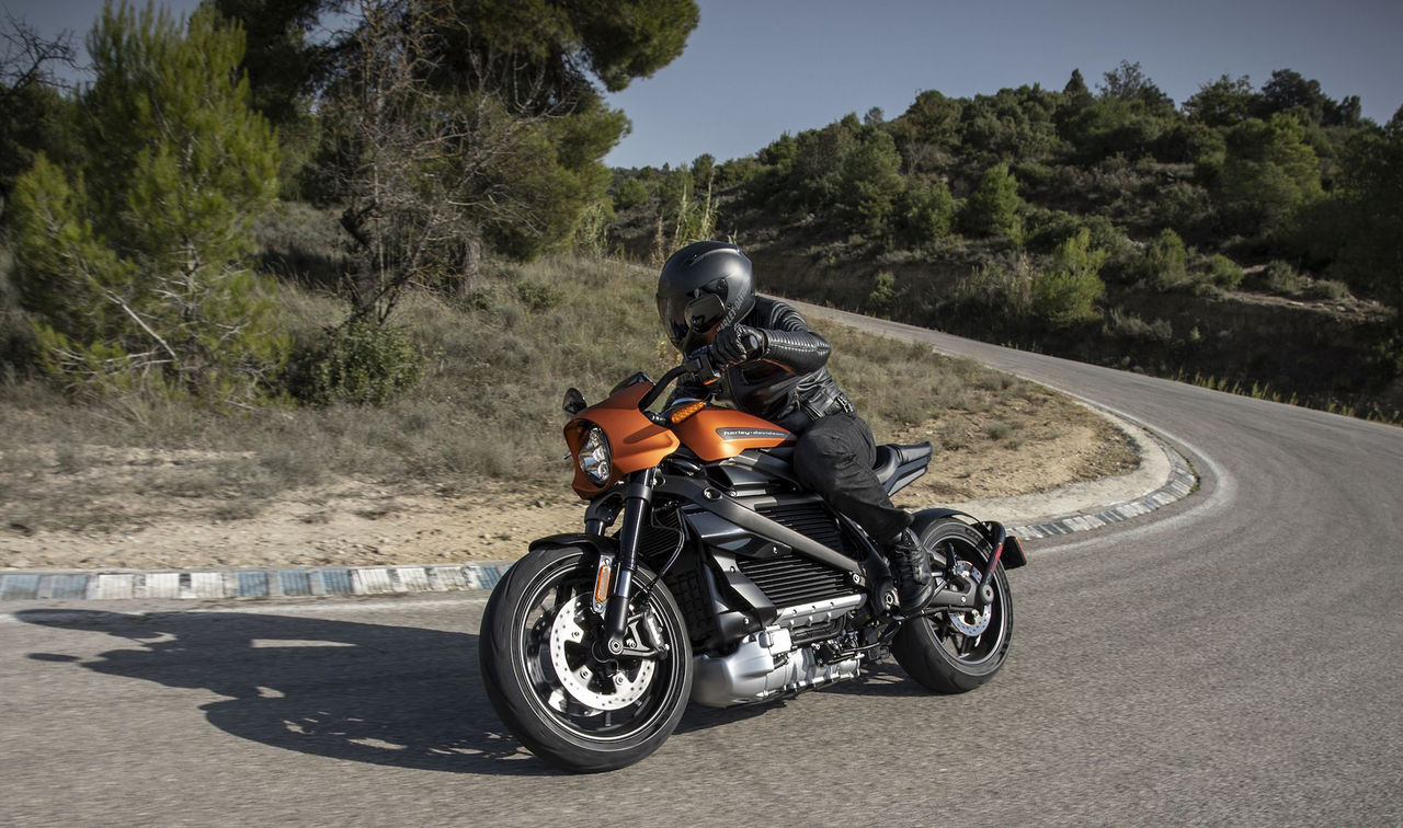 Harley-Davidson LiveWire i produktionskläder