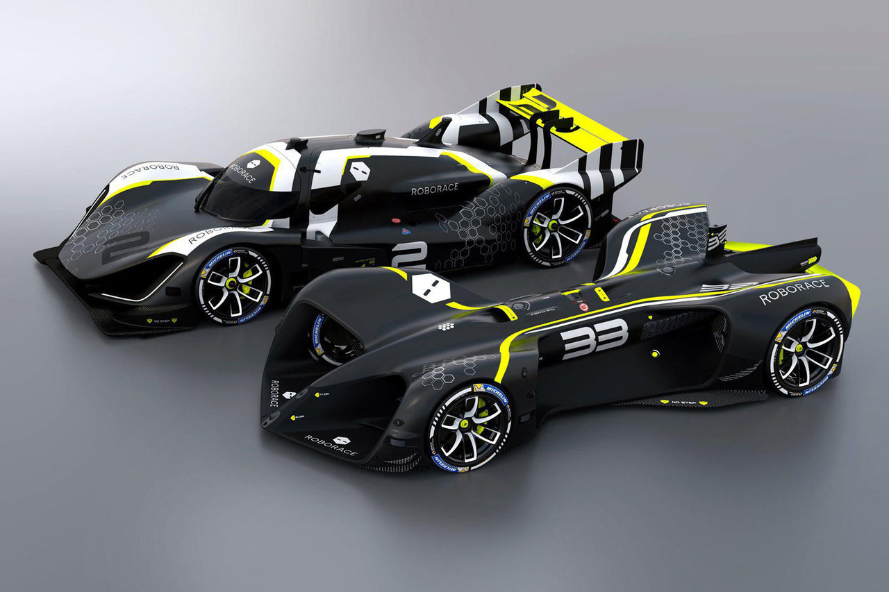 Bilarna i Roborace kommer inte vara förarlösa