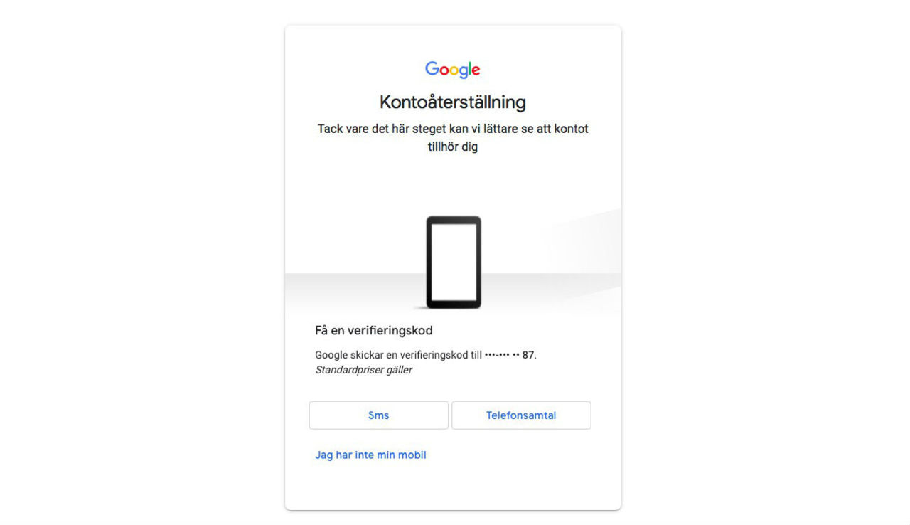 Enkelt att ta över någon annans Google-konto