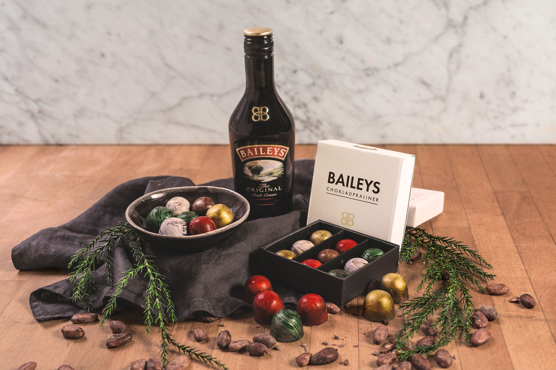Baileys och Chokladfabriken släpper chokladask
