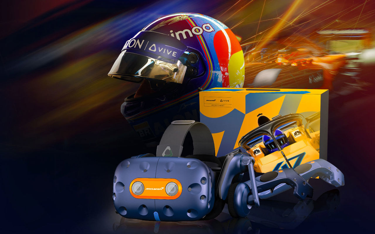 HTC släpper specialversion av Vive till Formel 1-fans