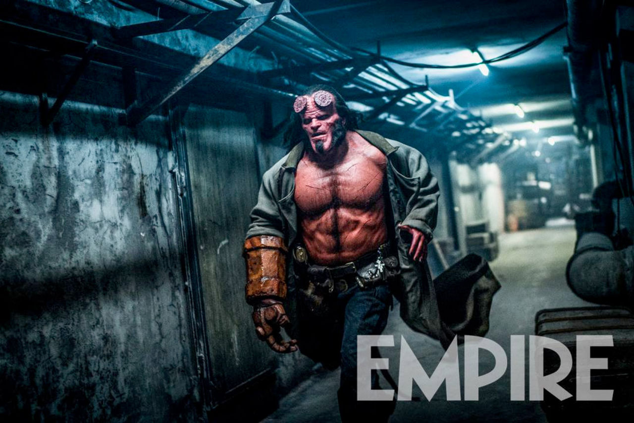 Hellboy ser bulkig ut i ny bild 