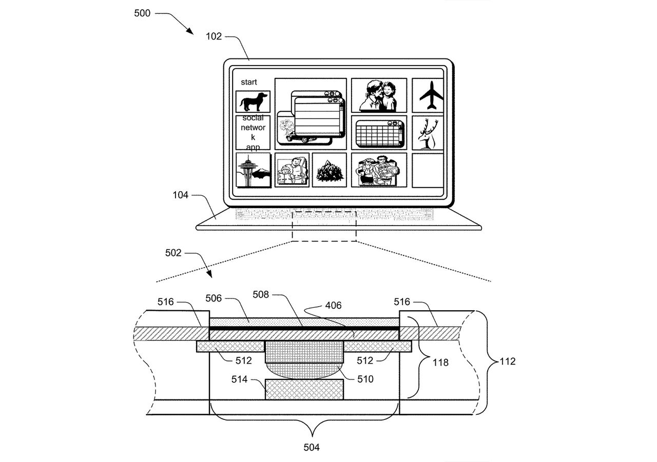 Patent hintar om tunnare tangentbord till Surface Pro