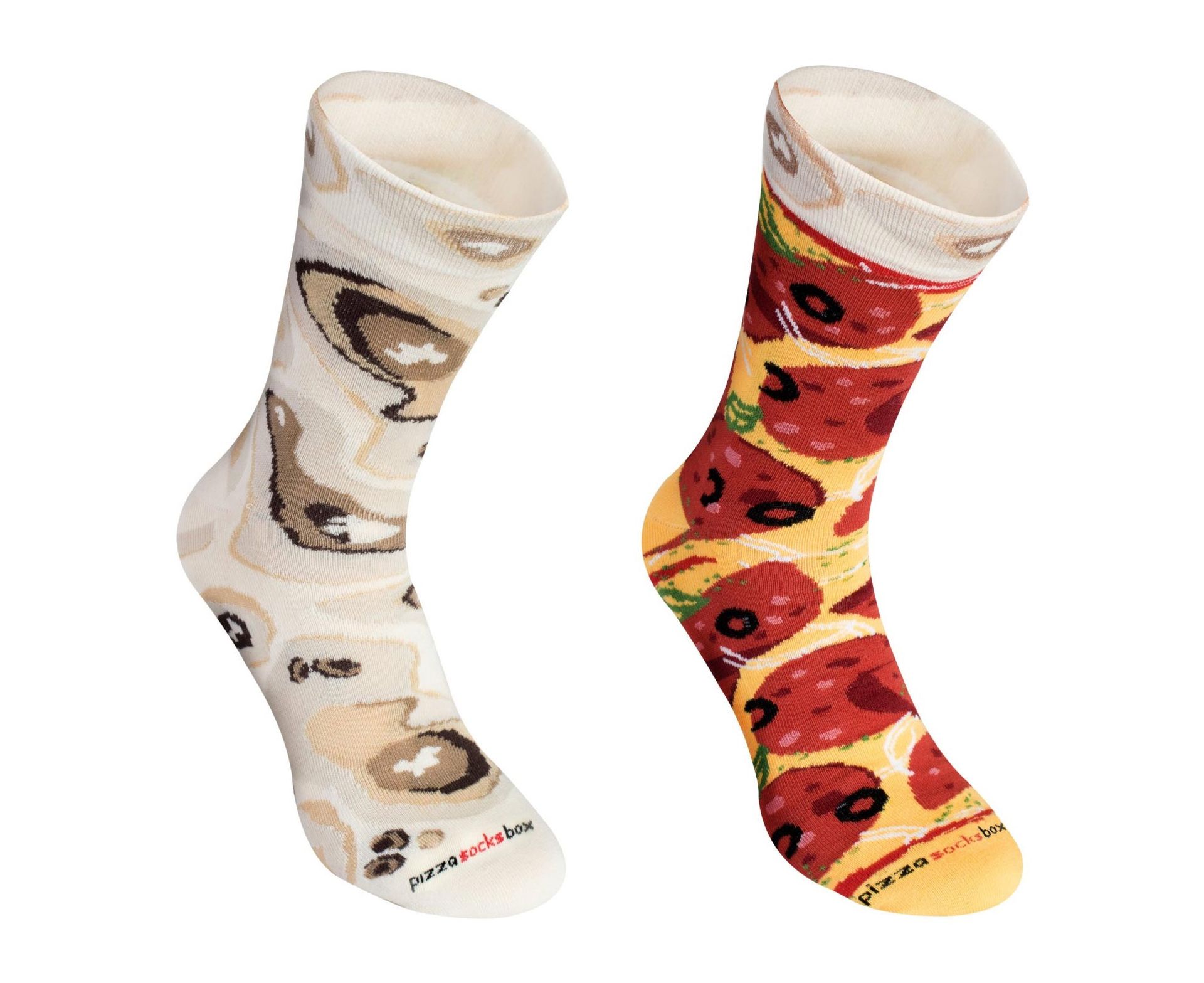 En pizzalåda med pizzastrumpor