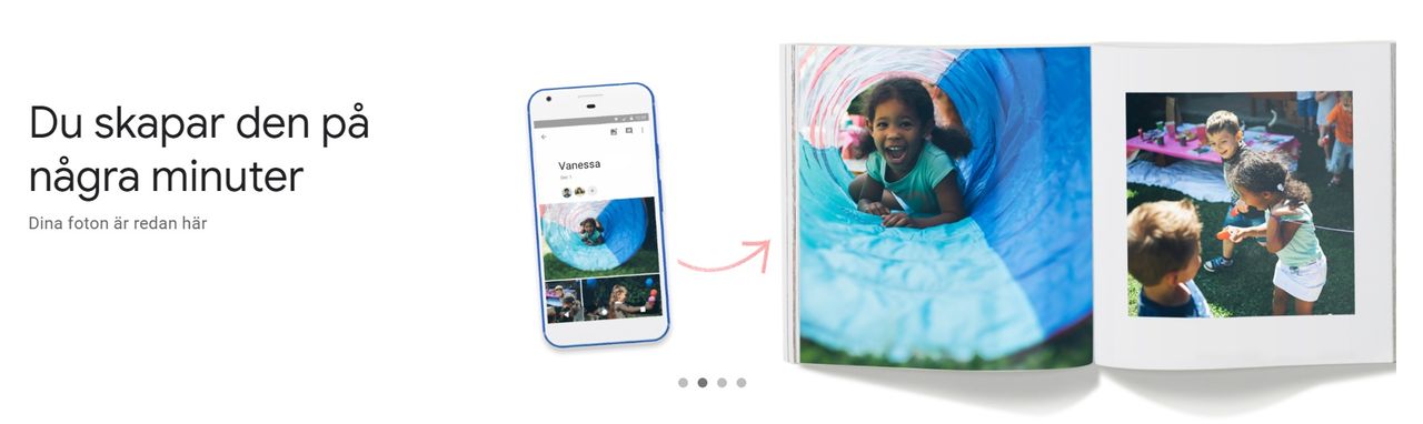 Google Photobooks kommer till Sverige