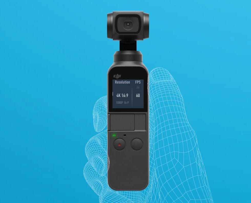 Det här är DJIs GoPro-utmanare: Osmo Pocket!