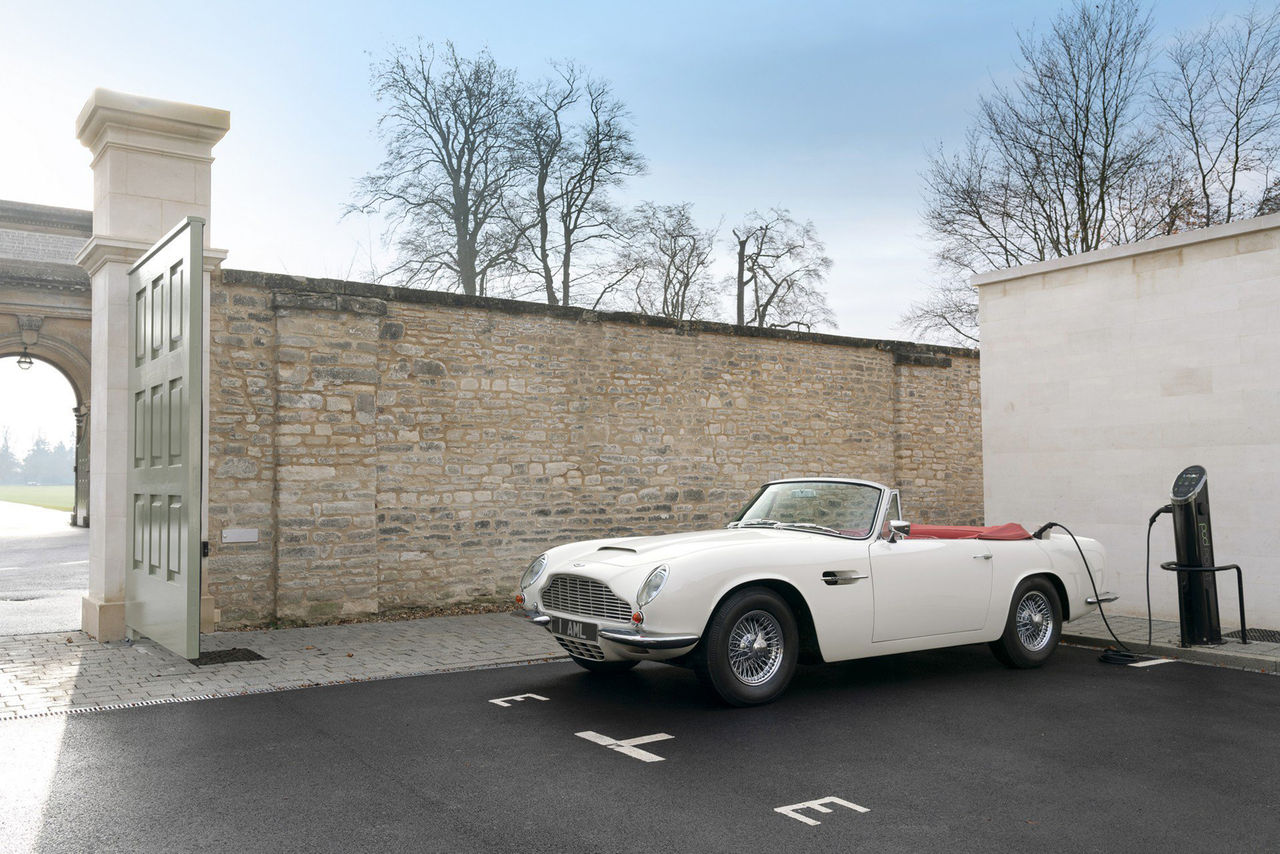Aston Martin elkonverterar gamla klassiker