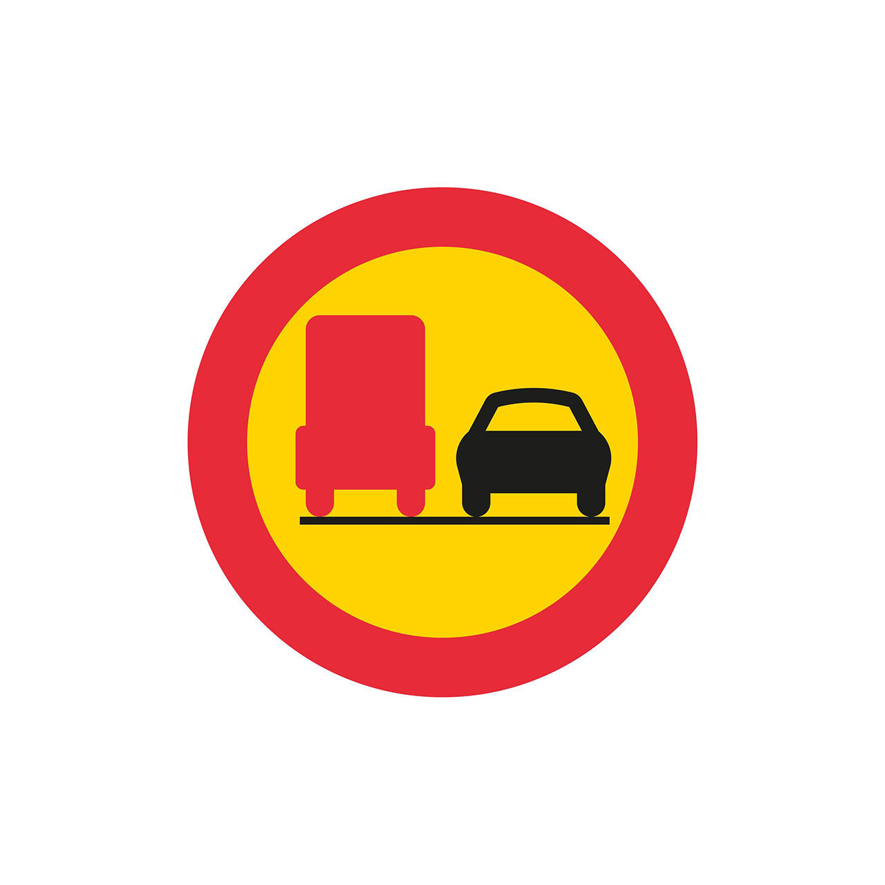 Lastbilar i Skåne kan få omkörningsförbud