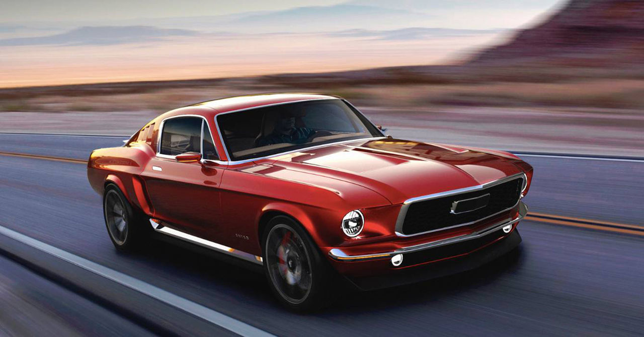 Rysk startup vill bygga eldriven klassisk Mustang