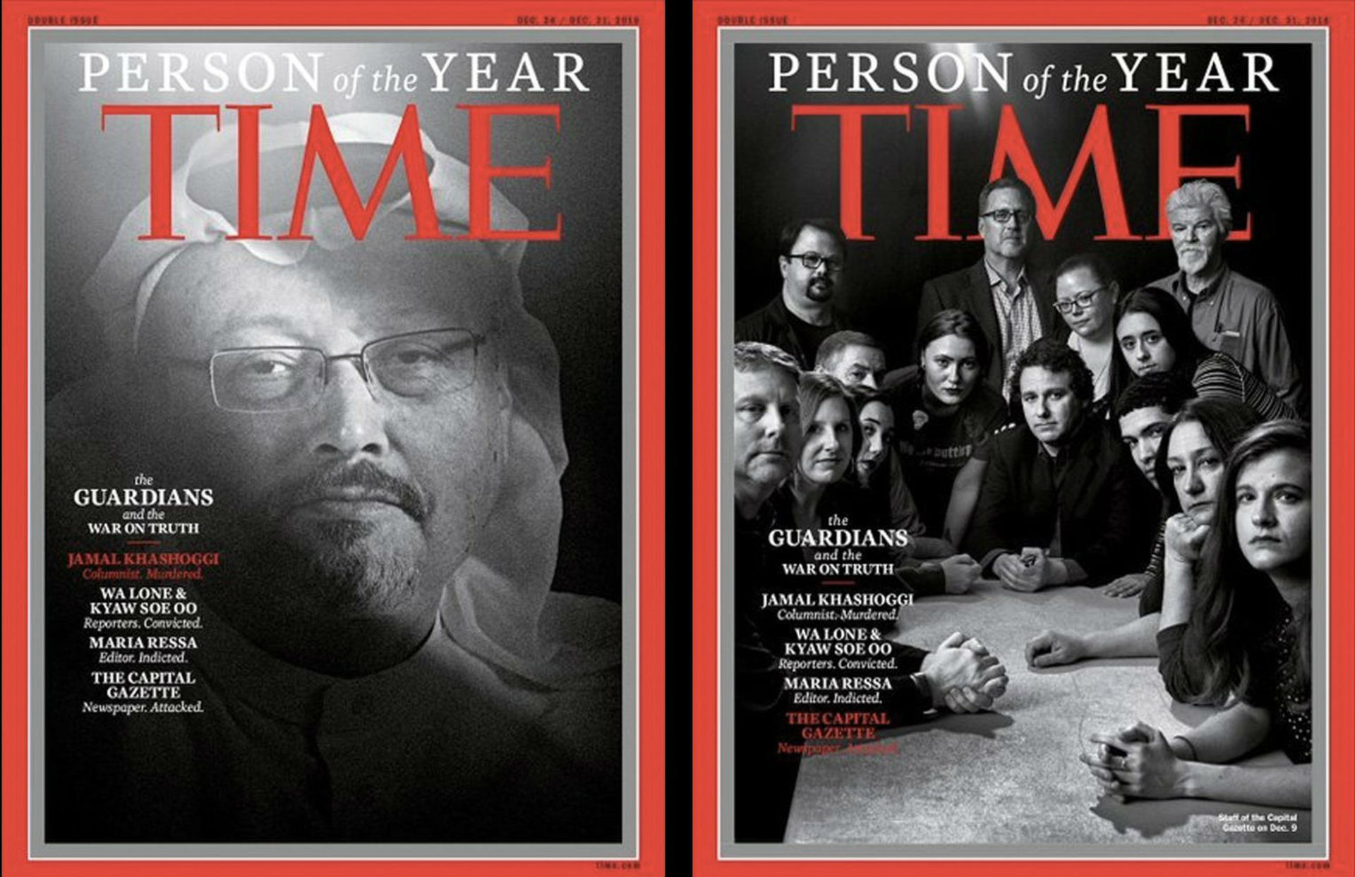 Årets person är utsatta journalister