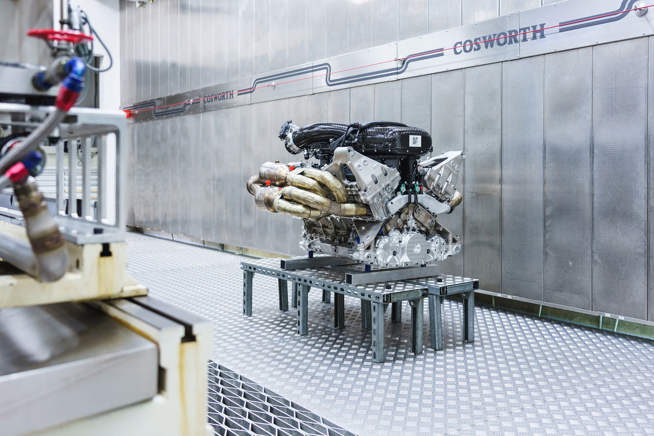 Så här ser motorn i Aston Martin Valkyrie ut