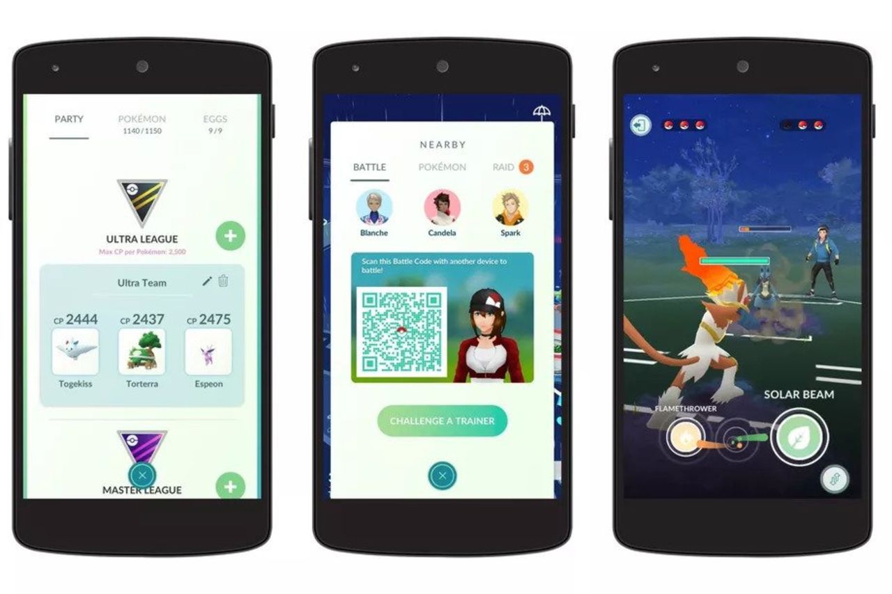 PVP-läge i Pokémon Go börjar rulla ut