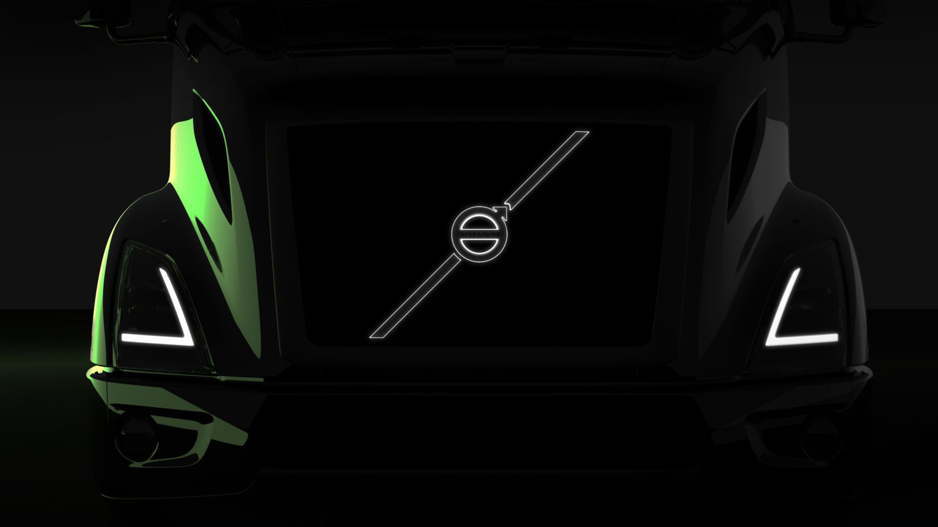 Volvo Trucks teasar eldriven version av lastbilen VNR