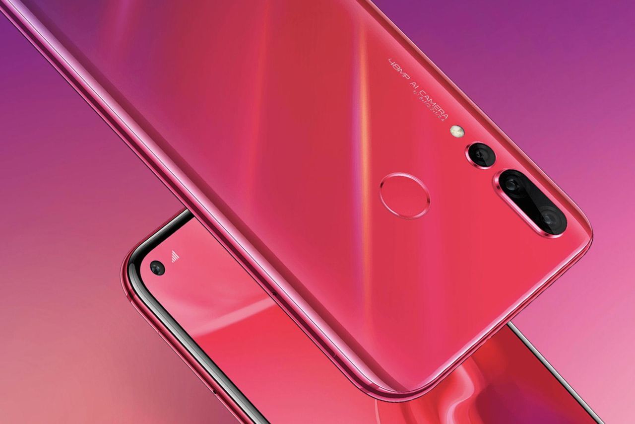 Huawei släpper Nova 4 med kamerahål och 48 megapixlar