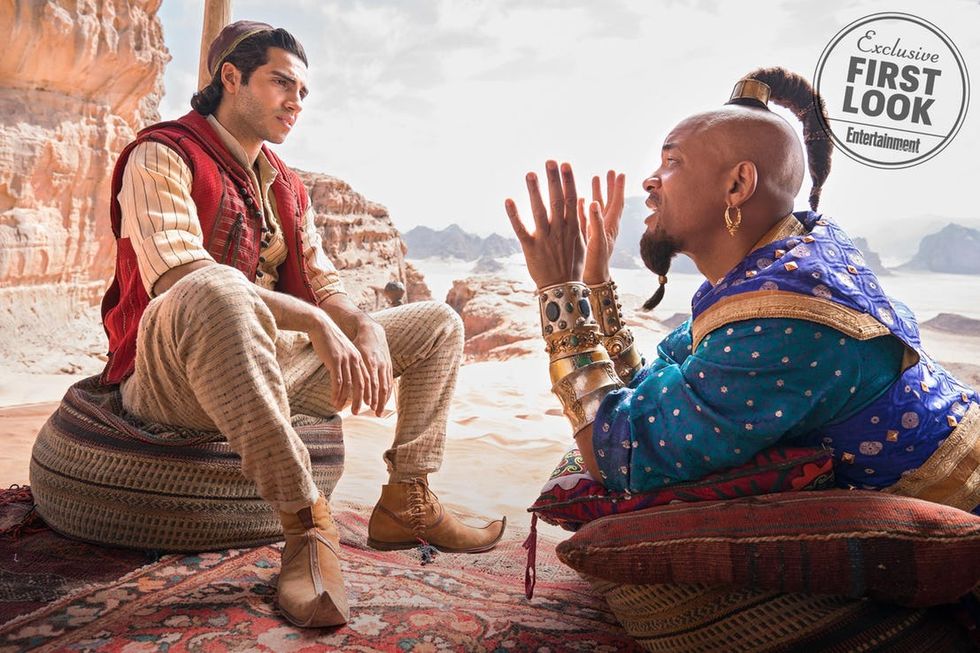 En första titt på Aladdin