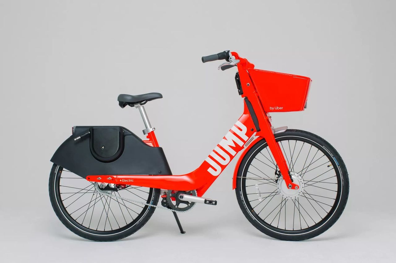Uber visar upp ny elcykelmodell
