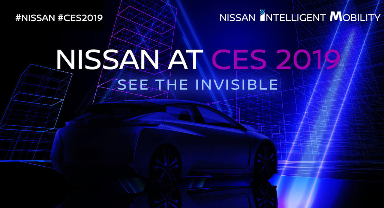 Nissan visar ny modell på CES