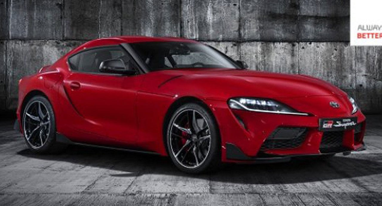 Nya Toyota Supra läcker ut - igen