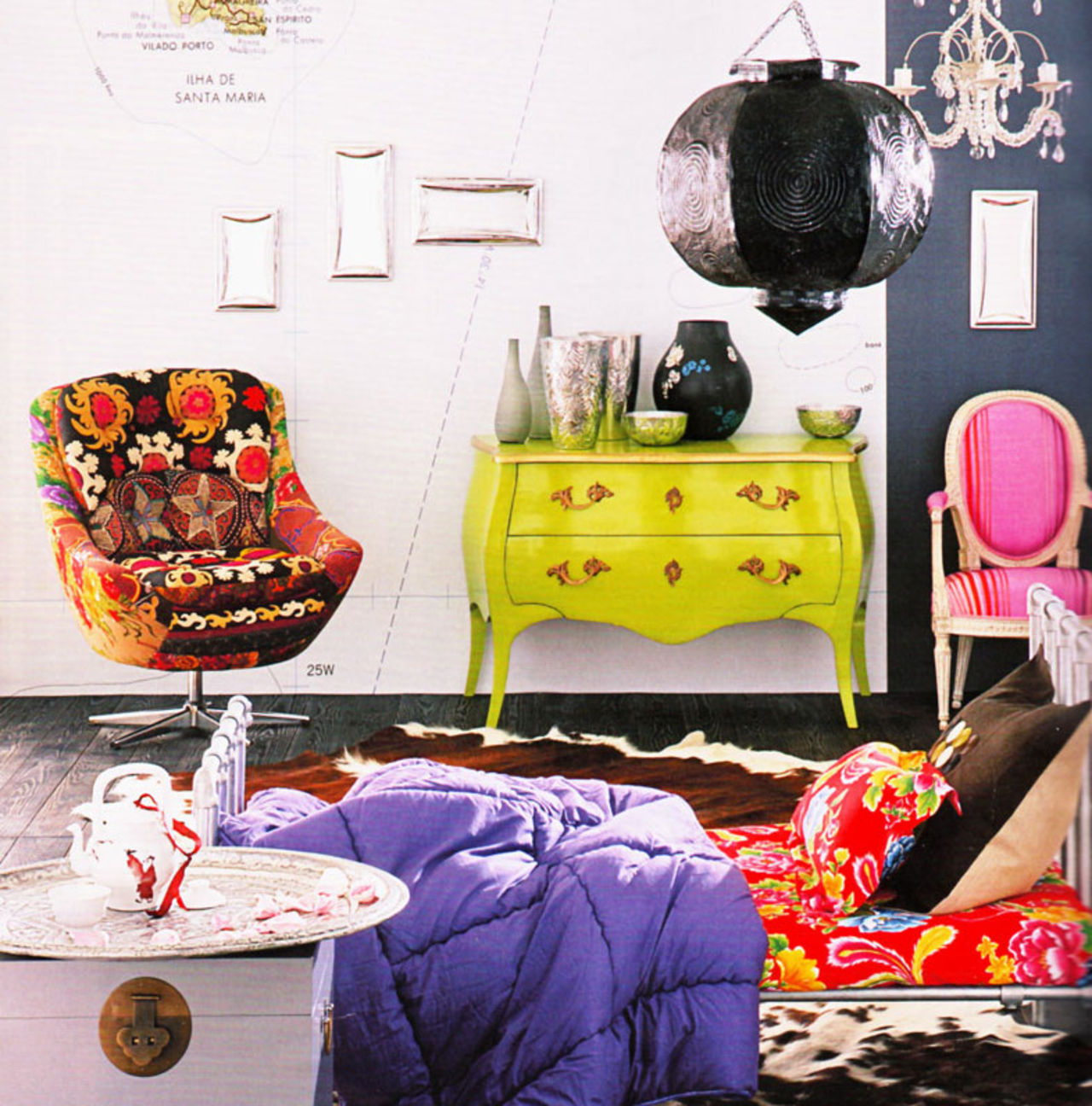 Bokja säljer möbler i stilen haute bohemian