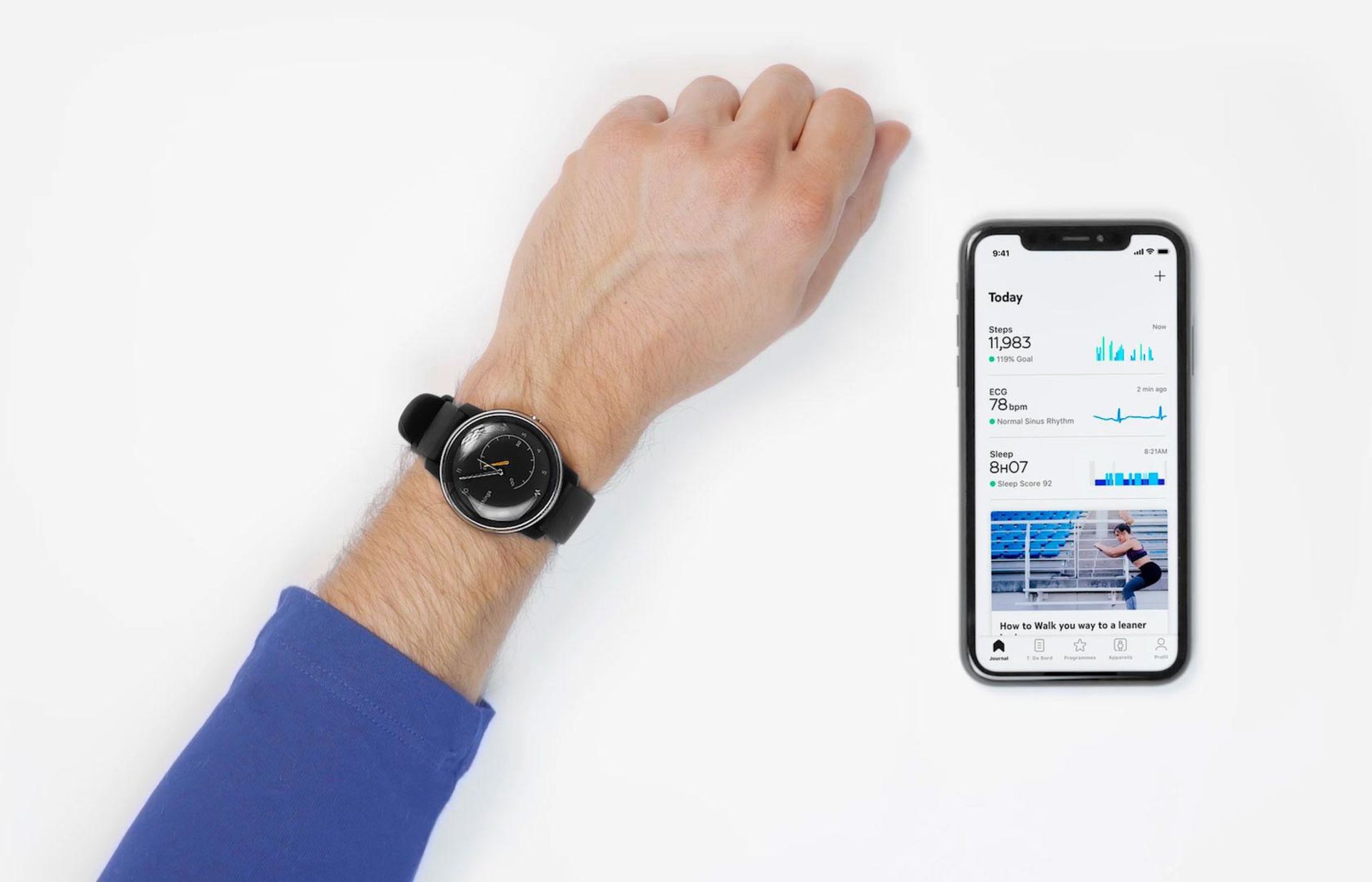Withings släpper klocka med EKG-stöd