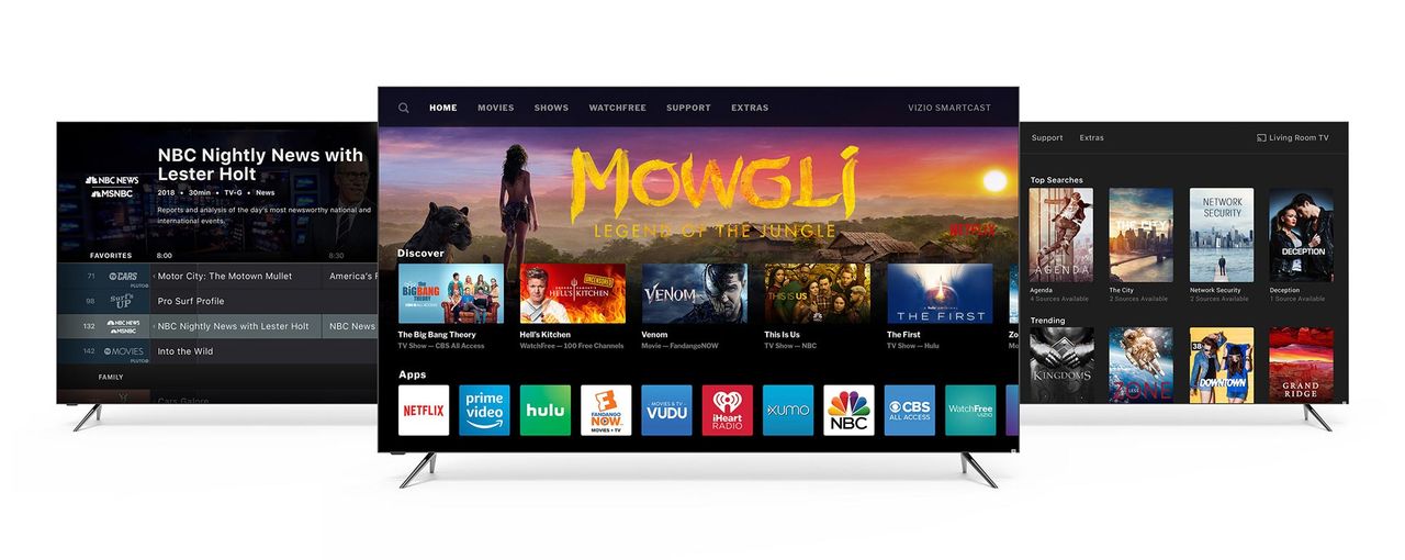 Vizios tv-apparater får också stöd för Airplay